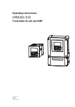 OEM OPM223 Operating Instructions Manual preview