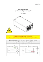 Preview for 1 page of OEM PBZ-300 User Manual