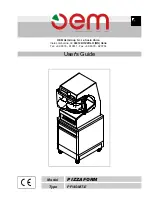 Preview for 39 page of OEM PIZZAFORM User Manual