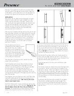 Preview for 2 page of OEM Presence A-650 Installation Manual