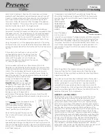 Preview for 2 page of OEM Presence Elite PE-620LCRSf Installation Manual