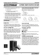 Предварительный просмотр 4 страницы Oemtools 23976 Operating Instructions And Parts Manual