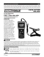 Oemtools 24369 Operating Instructions And Parts Manual preview