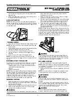 Предварительный просмотр 6 страницы Oemtools 24488 Operating Instructions And Parts Manual