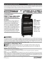 Oemtools 24567 Operating Instructions And Parts Manual preview