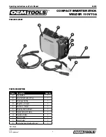 Предварительный просмотр 7 страницы Oemtools 24818 Operating Instructions And Parts Manual