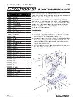 Preview for 6 page of Oemtools 24843 Operating Instructions And Parts Manual