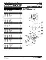 Preview for 8 page of Oemtools 24851 Operating Instructions And Parts Manual