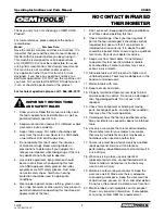 Preview for 2 page of Oemtools 25245 Operating Instructions And Parts Manual