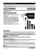 Oemtools 26038 Operating Instructions And Parts Manual preview
