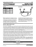 Preview for 4 page of Oemtools 27069 Operating Instructions And Parts Manual