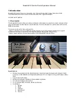 Preview for 4 page of Oenkenstein Audio ROADS MK1 Operation Manual