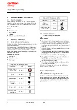 Предварительный просмотр 12 страницы Oerlikon Barmag GM Manual