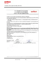 Предварительный просмотр 27 страницы Oerlikon Barmag GM Manual