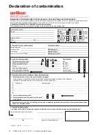 Preview for 30 page of Oerlikon Leybold Vacuum Sogevac SV300 B Operating Instructions Manual