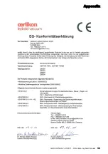 Preview for 100 page of Oerlikon CENTER TWO Operating Manual