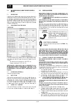 Preview for 16 page of Oerlikon CITOARC 1450 FORCE Safety Instruction For Use And Maintenance