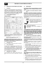 Preview for 24 page of Oerlikon CITOARC 1450 FORCE Safety Instruction For Use And Maintenance