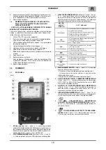 Preview for 53 page of Oerlikon CITOARC 2200 VRD Safety Instruction For Use And Maintenance