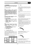 Предварительный просмотр 117 страницы Oerlikon CITOMIG 200MP Use And Maintenance Instructions