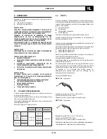 Предварительный просмотр 137 страницы Oerlikon CITOMIG 200MP Use And Maintenance Instructions