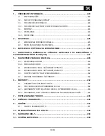 Предварительный просмотр 223 страницы Oerlikon CITOMIG 200MP Use And Maintenance Instructions