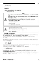 Preview for 15 page of Oerlikon CITOSTEEL III 420 Instruction For Operation And Maintenance