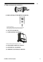 Preview for 75 page of Oerlikon CITOSTEEL III 420 Instruction For Operation And Maintenance