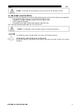 Preview for 194 page of Oerlikon CITOSTEEL III 420 Instruction For Operation And Maintenance