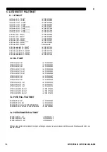 Preview for 325 page of Oerlikon CITOSTEEL III 420 Instruction For Operation And Maintenance