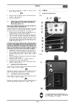 Preview for 55 page of Oerlikon CITOTIG 1600 HPF Safety Instruction For Use And Maintenance