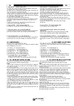 Предварительный просмотр 61 страницы Oerlikon CITOTIG 240 AC/DC Safety Instructions For Operation And Maintenance