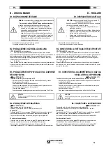 Предварительный просмотр 74 страницы Oerlikon CITOTIG 240 AC/DC Safety Instructions For Operation And Maintenance