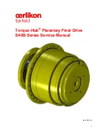 Oerlikon Fairfield Torque-Hub S40B Series Service Manual preview
