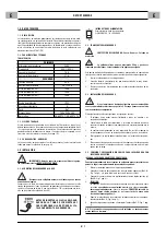 Preview for 9 page of Oerlikon MINIARC 4.0i Safety Instruction For Use And Maintenance