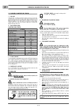 Preview for 15 page of Oerlikon MINIARC 4.0i Safety Instruction For Use And Maintenance