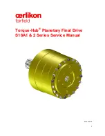 Preview for 1 page of Oerlikon S12 Series Service Manual