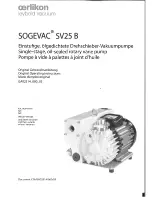 Preview for 1 page of Oerlikon SOGEVAC SV25 B Original Operating Instructions