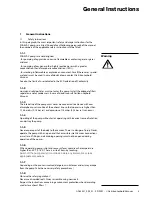 Preview for 3 page of Oerlikon Sogevac SV28 BI Operating Instructions Manual