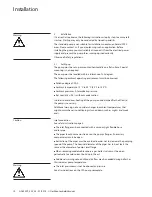 Preview for 10 page of Oerlikon Sogevac SV40 BI Operating Instructions Manual