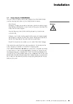 Preview for 23 page of Oerlikon TURBOVAC 1000 C Operating Instructions Manual