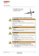 Preview for 15 page of Oerlikon XM Manual