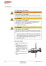 Preview for 22 page of Oerlikon XM Manual