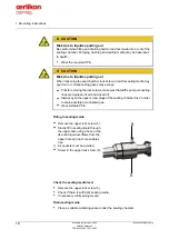 Preview for 48 page of Oerlikon XM Manual