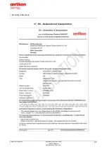 Preview for 51 page of Oerlikon XM Manual