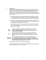 Preview for 3 page of Oertzen 311 C Operation Manual