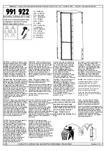 Oeseder Möbelindustrie 991 922 Assembly Instructions Manual предпросмотр