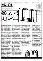 Предварительный просмотр 1 страницы Oeseder Möbelindustrie 992 078 Assembly Instructions Manual