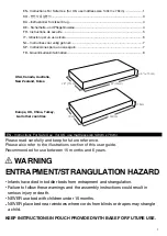 Preview for 2 page of Oeuf 1FBCK0 Series Assembly Instructions Manual