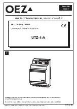 Preview for 1 page of OEZ 35688 Instructions For Use Manual